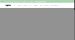 Desktop Screenshot of haarstudio-trend-gmuend.de